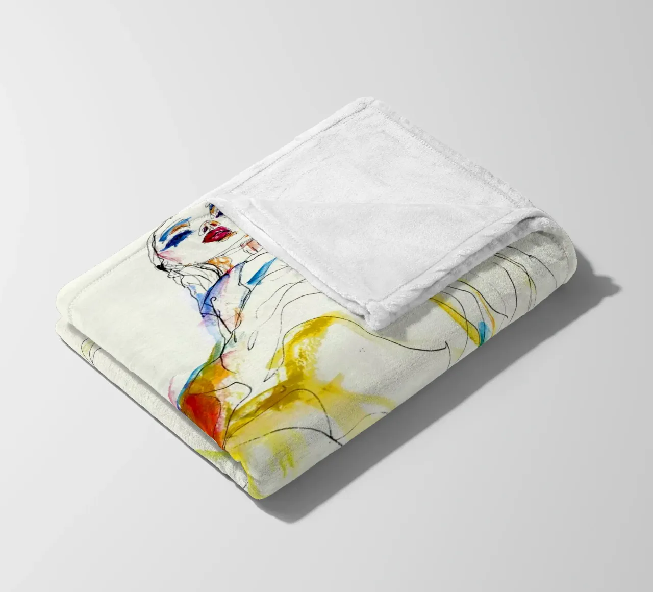 Deva coperta in pile da k i m