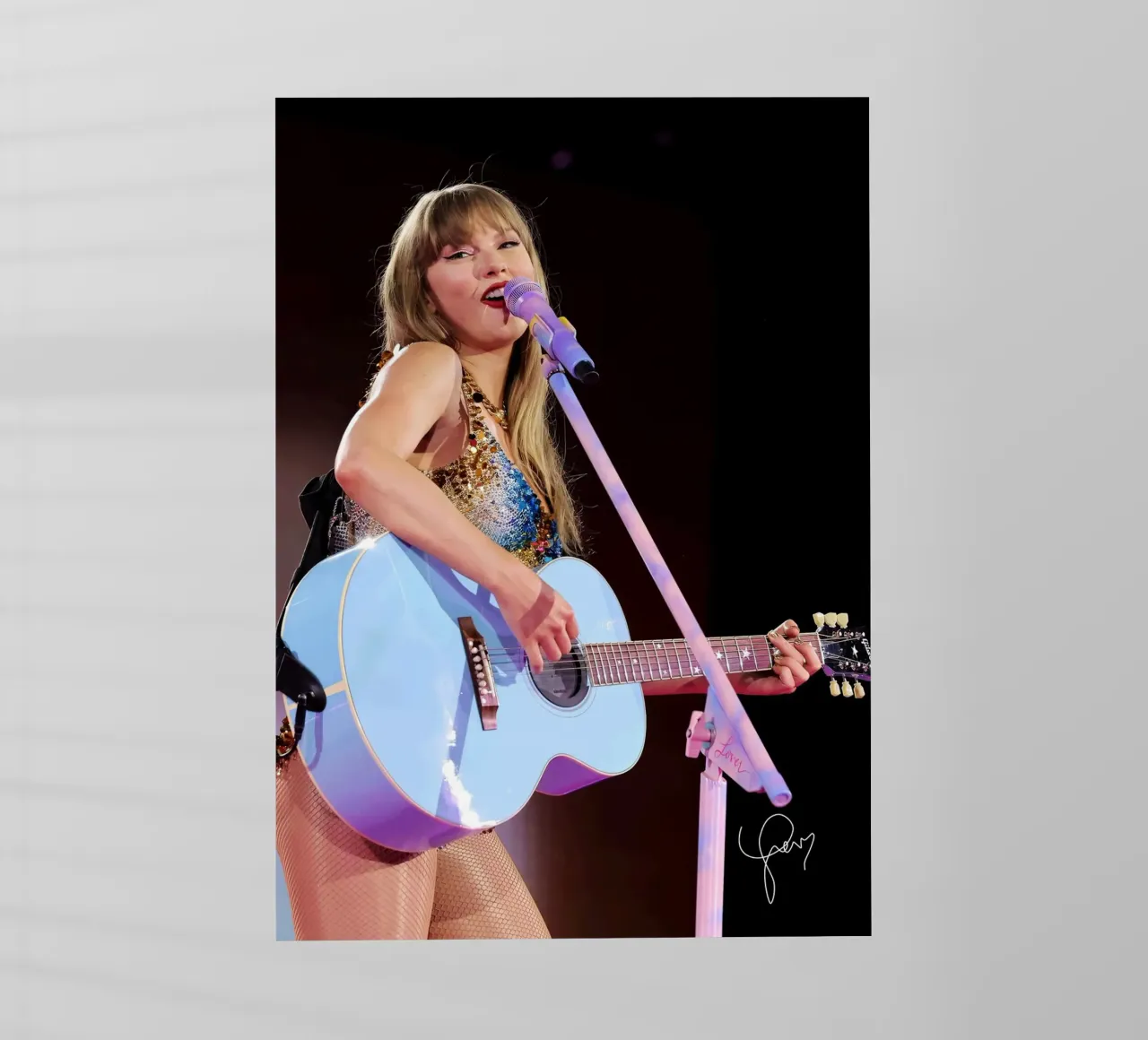 La bellezza di Taylor Swift pellicola backlit da shiners