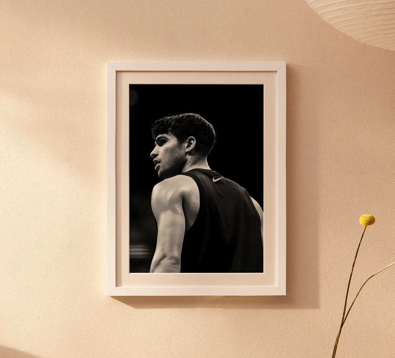 Carlos Alcaraz Garfia poster da Low poly art