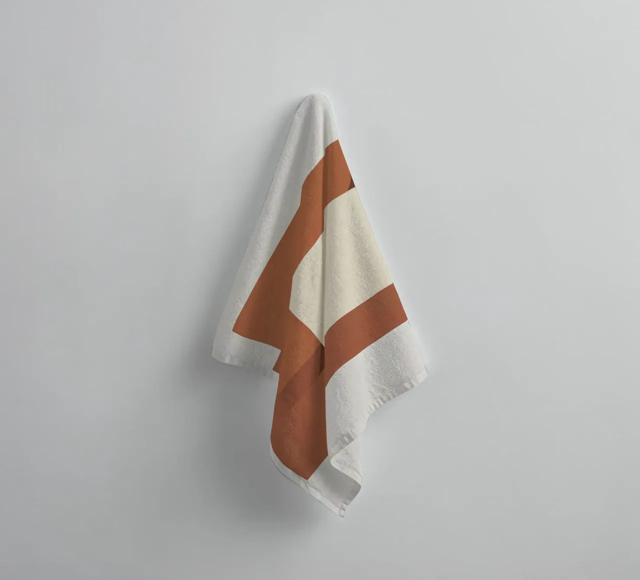Abstract Squares towel by Botanical Gallery