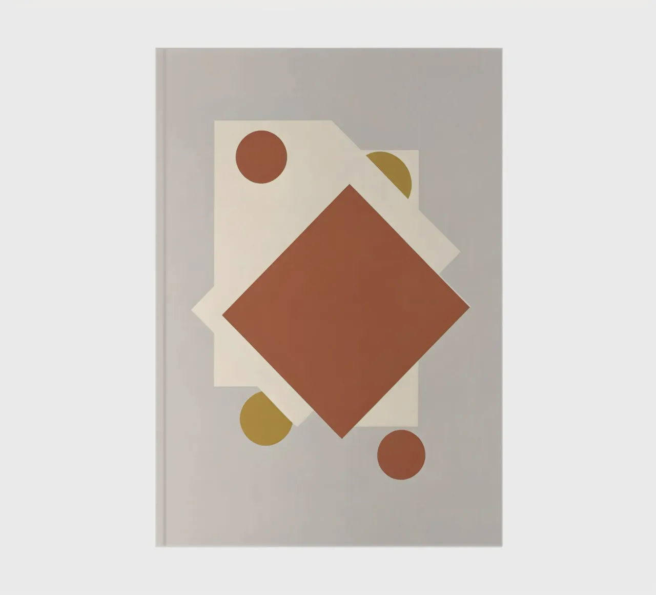 Abstract Squares notebook by Botanical Gallery
