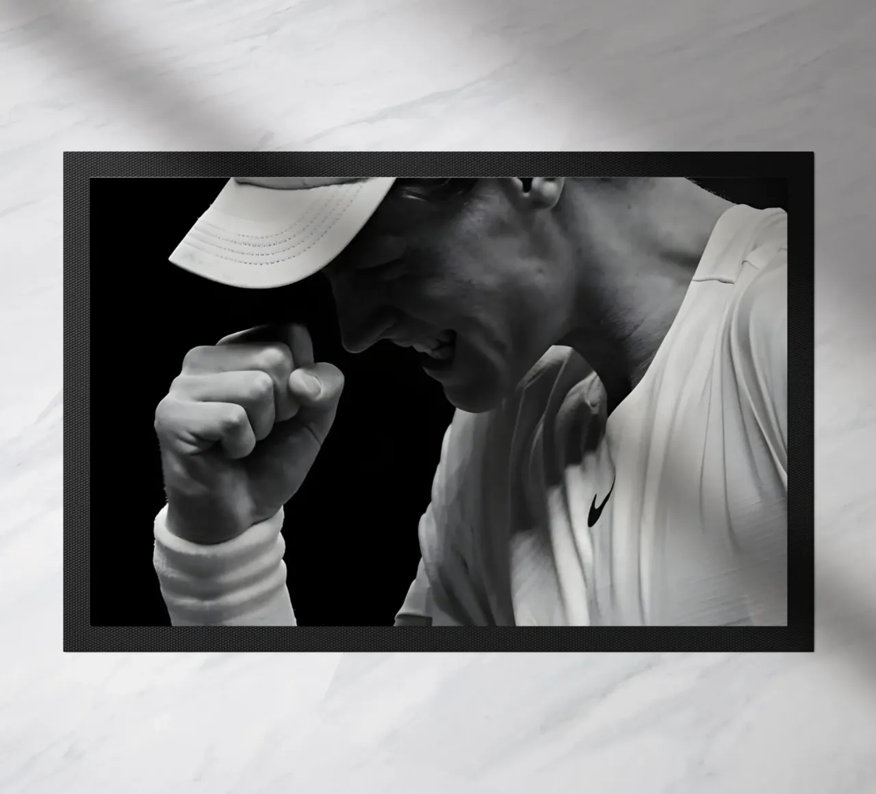 Jannik Sinner zerbino da Low poly art