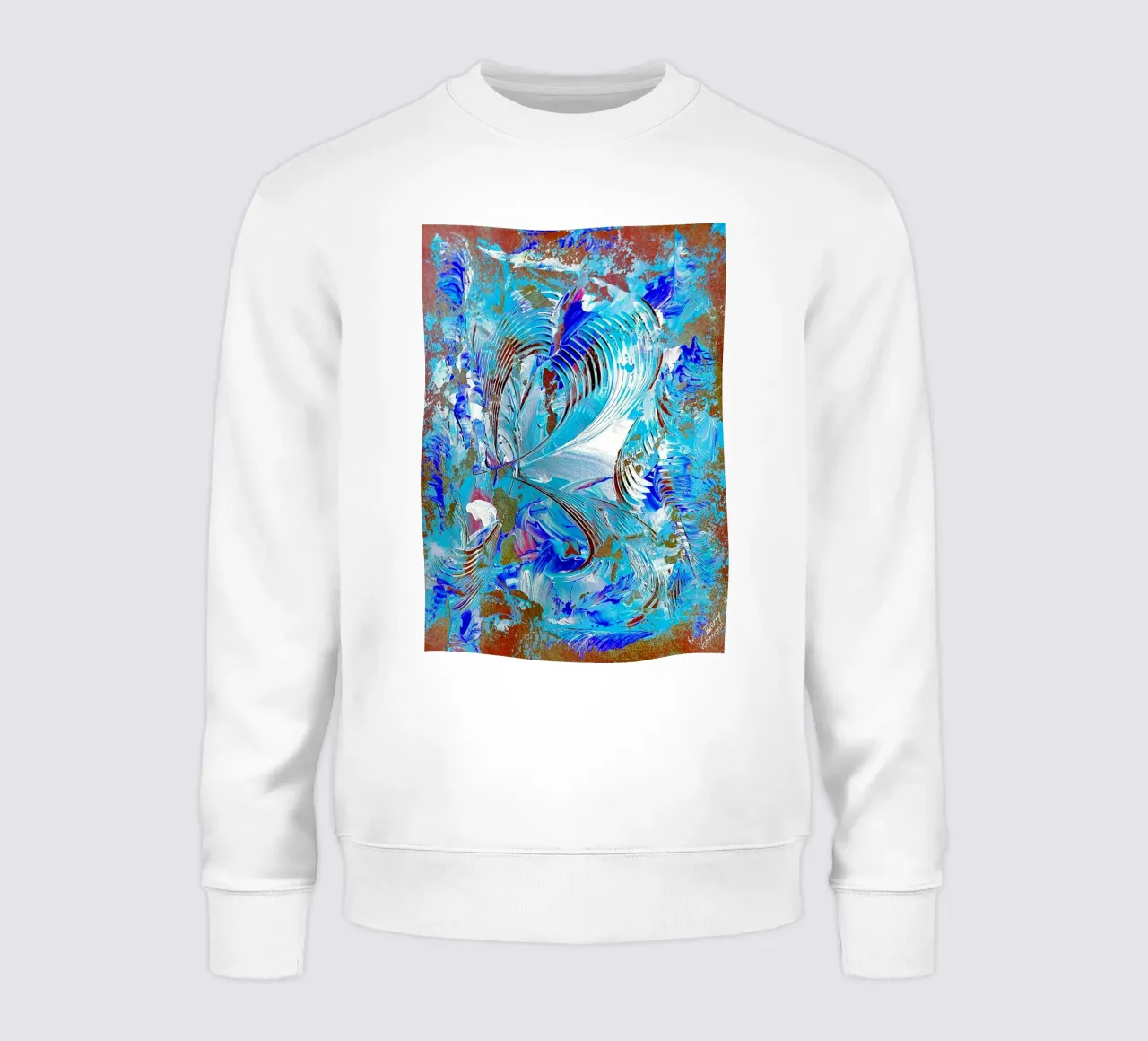 IDEAL GIFT 75 invers. felpa da Thierry Vobmann Abstract painting
