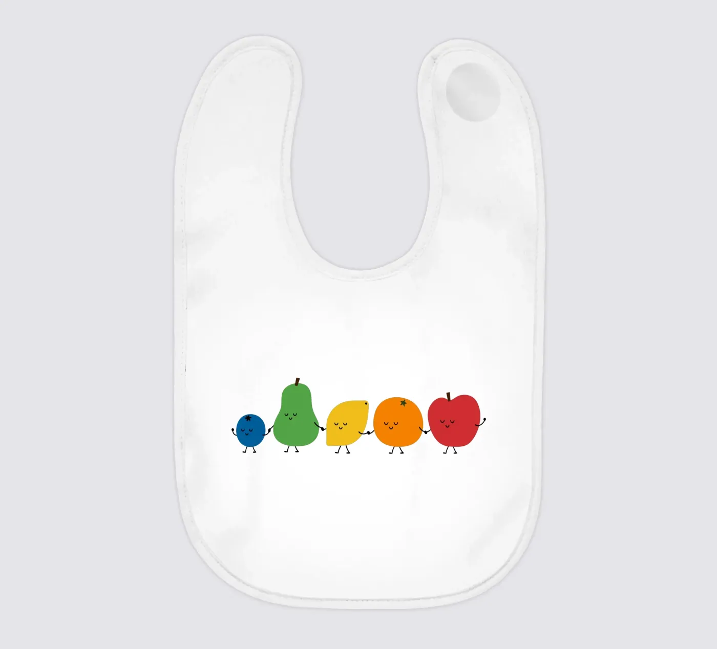 Fruit Parade Babylätzchen von Andy Westface