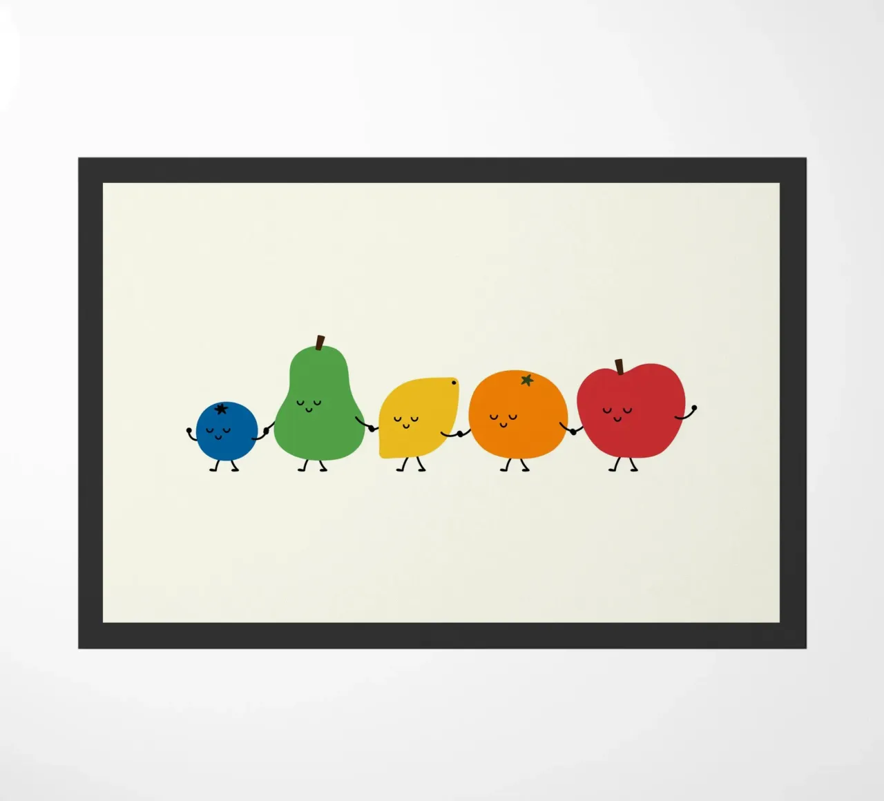 Sfilata di frutta zerbino da Andy Westface