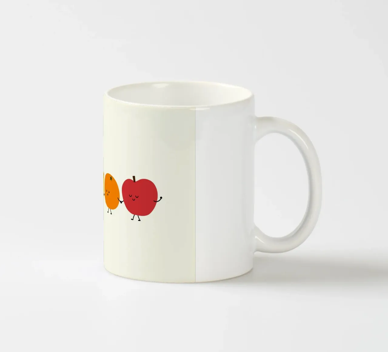 Sfilata di frutta tazza in ceramica da Andy Westface