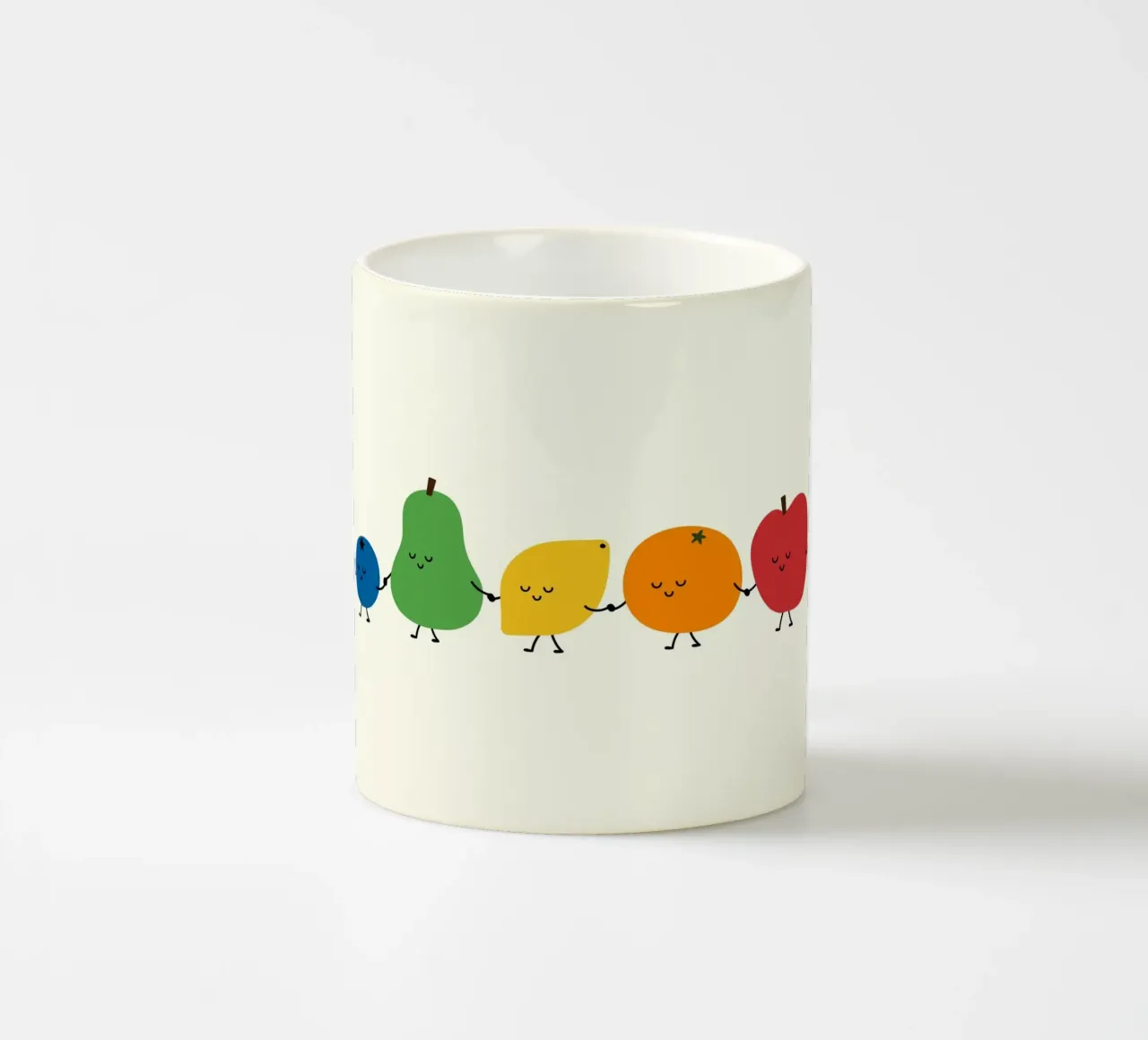 Sfilata di frutta tazza in ceramica da Andy Westface