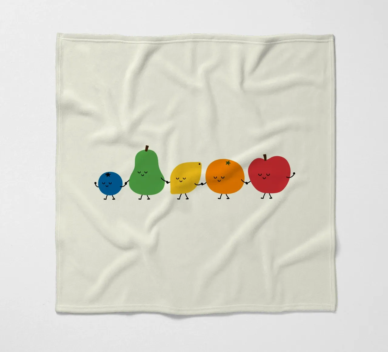 Fruchtparade Fleecedecke von Andy Westface