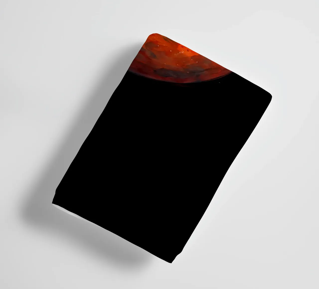 The Red Planet: Mars Watercolor asciugamano da bagno da BadrBrand