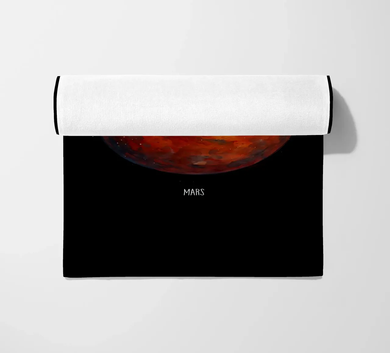 The Red Planet: Mars Watercolor telo mare da BadrBrand