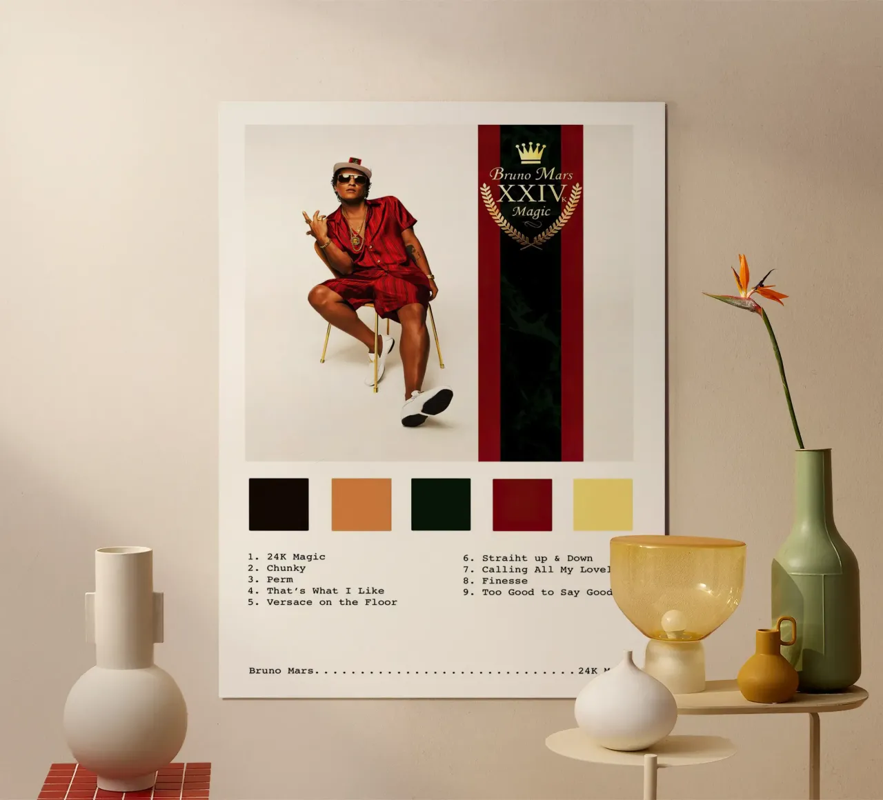 Bruno Mars 24 Magic carta hahnemühle da Roronoa7