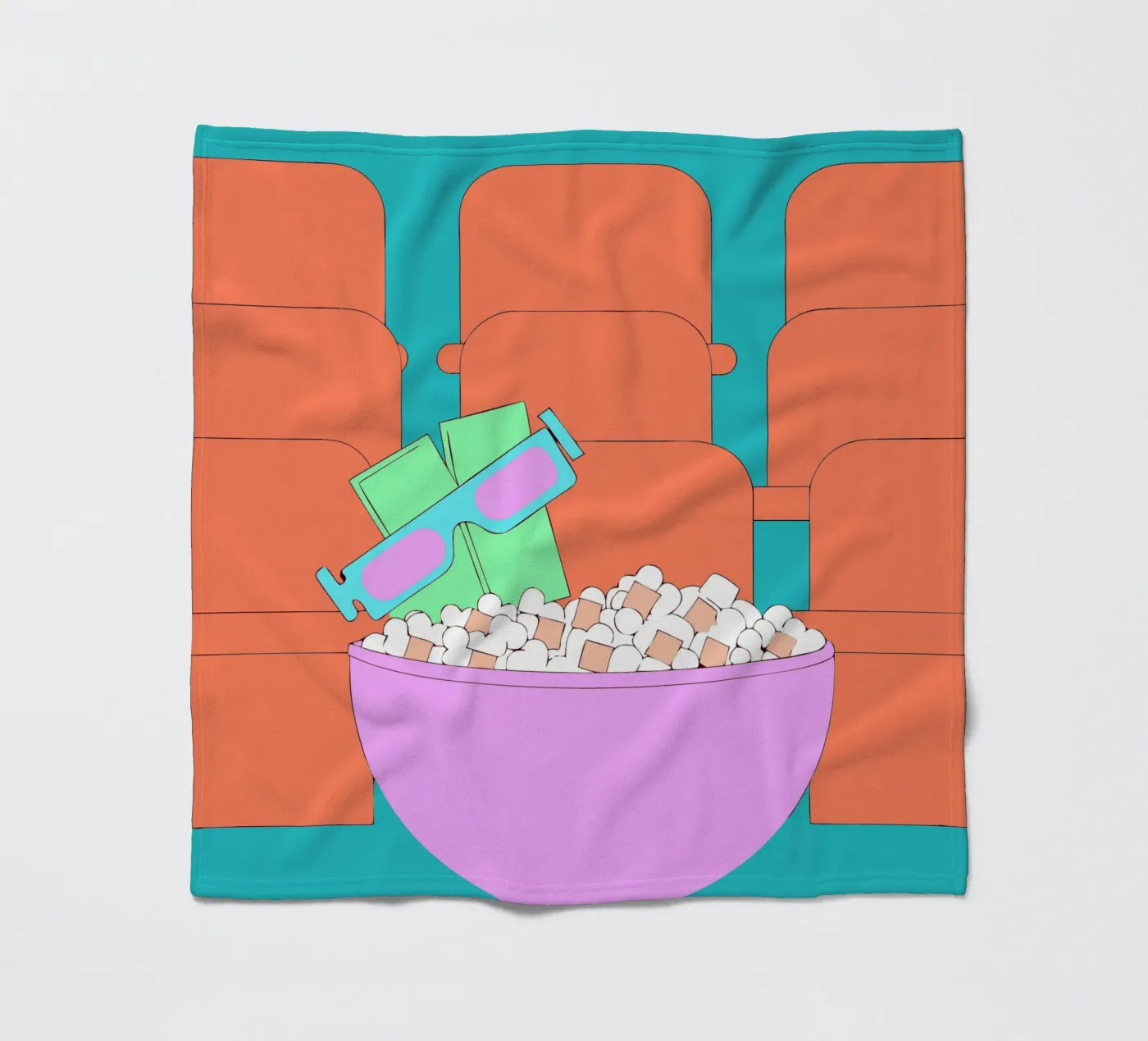 Popcorn coperta in pile da OUR SHOP