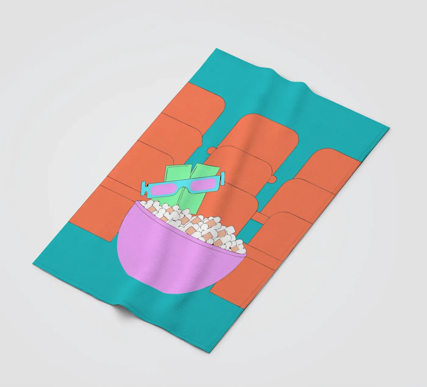 Popcorn coperta in pile da OUR SHOP