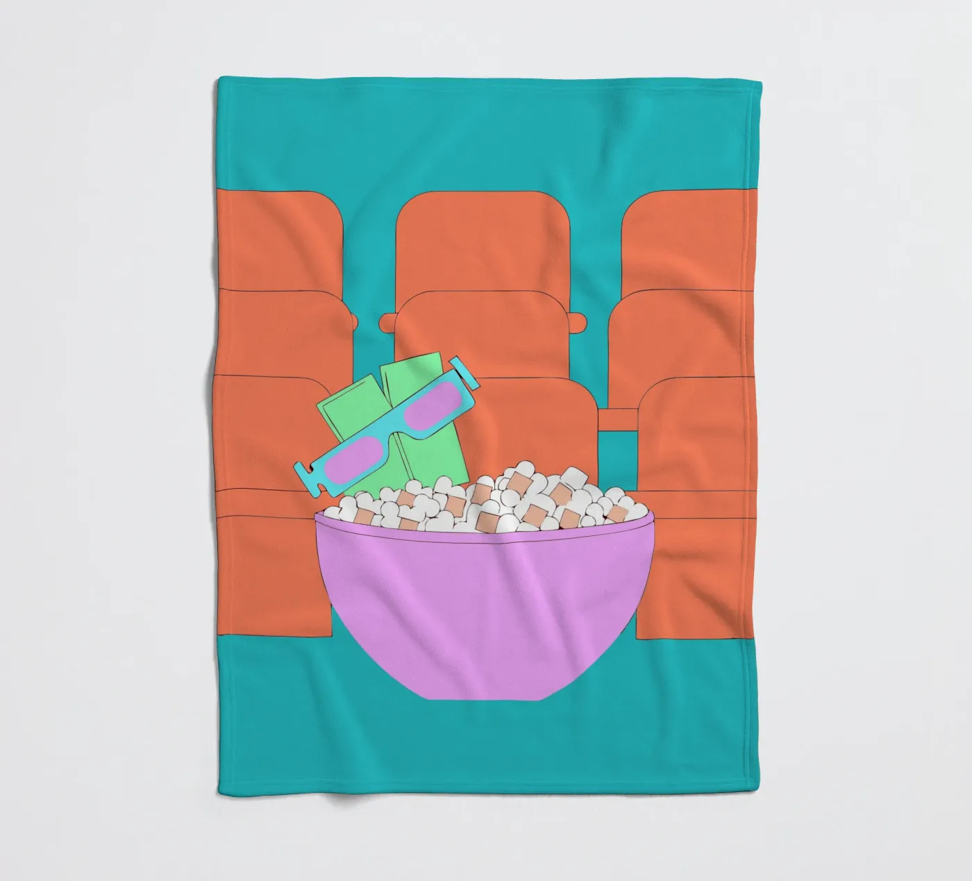 Popcorn coperta in pile da OUR SHOP