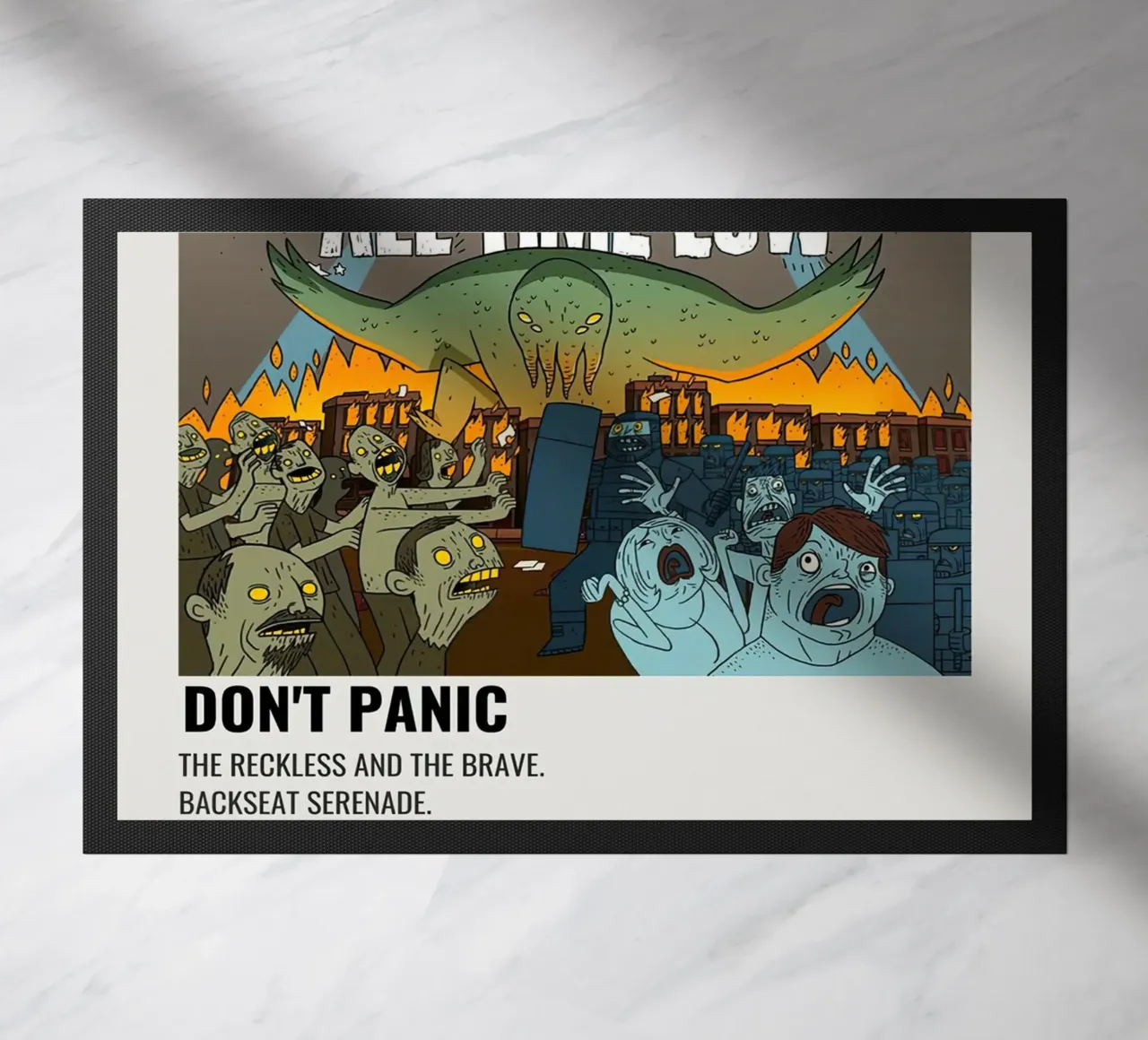All Time Low Don't Panic zerbino da Roronoa7