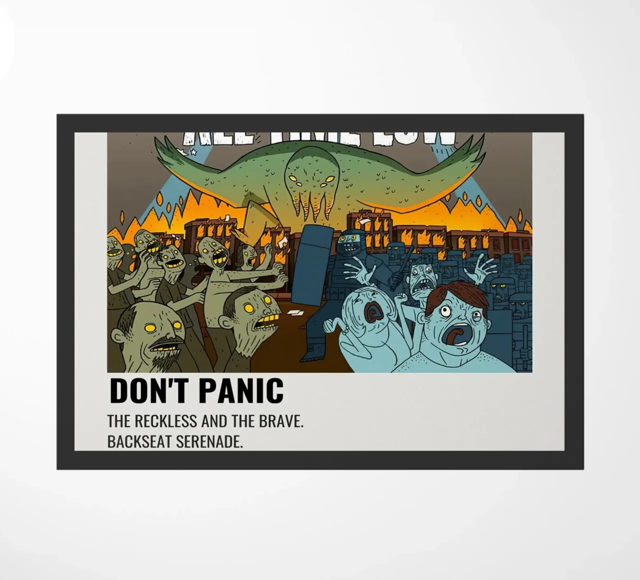 All Time Low Don't Panic zerbino da Roronoa7