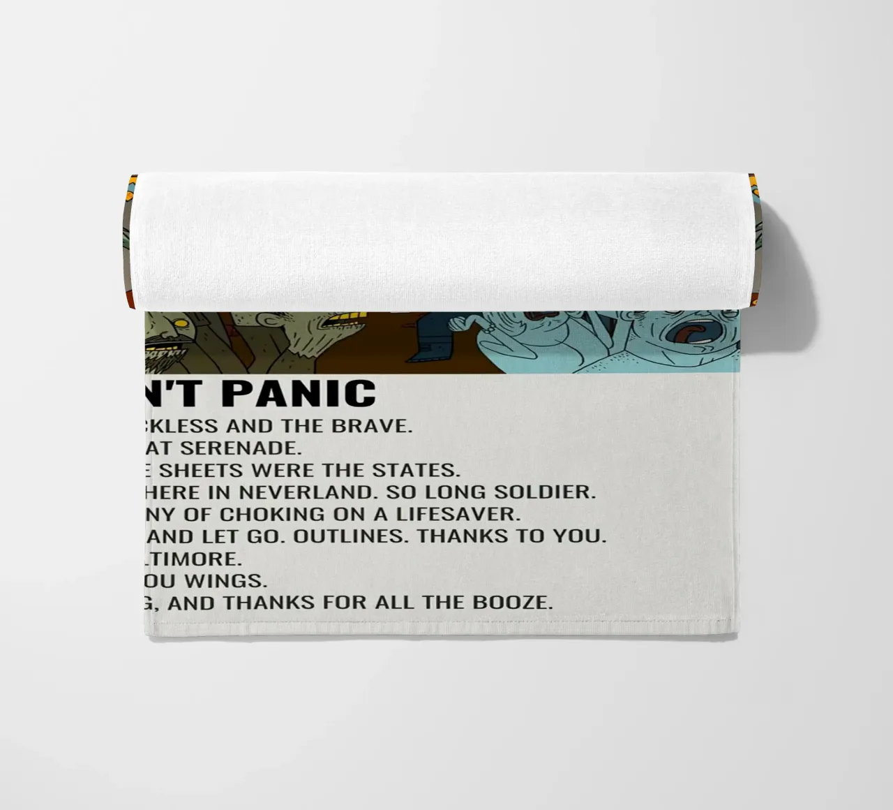 All Time Low Don't Panic telo mare da Roronoa7