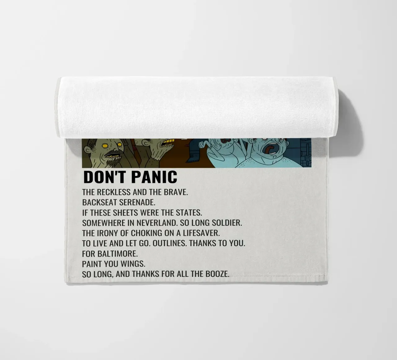 All Time Low Don't Panic telo mare da Roronoa7
