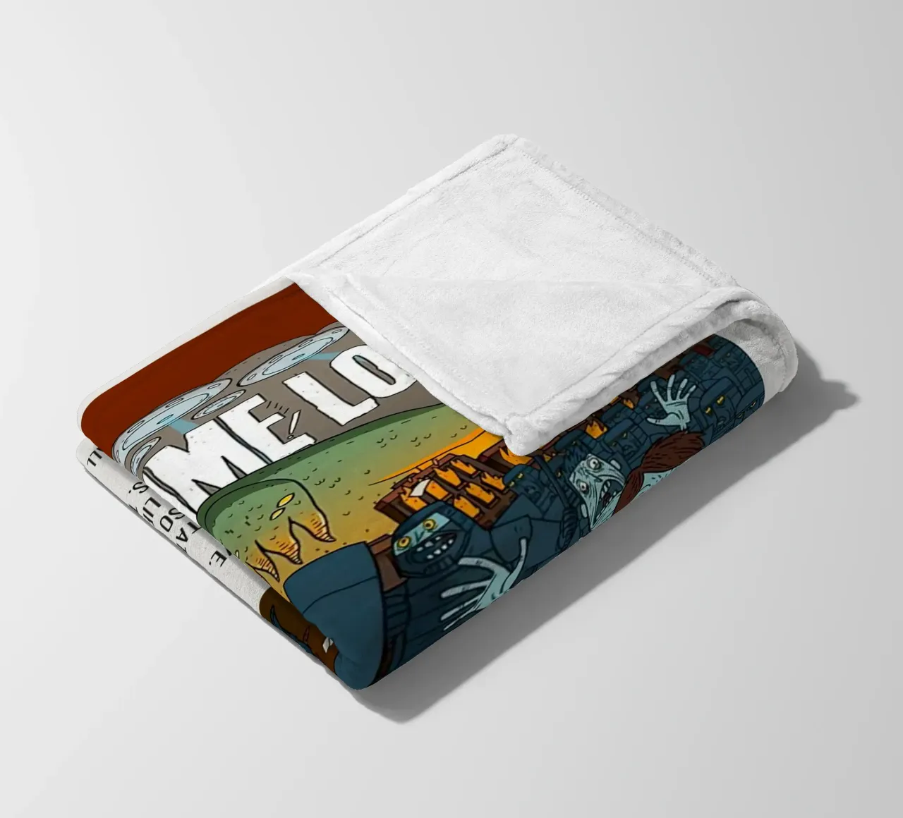 All Time Low Don't Panic coperta in pile da Roronoa7
