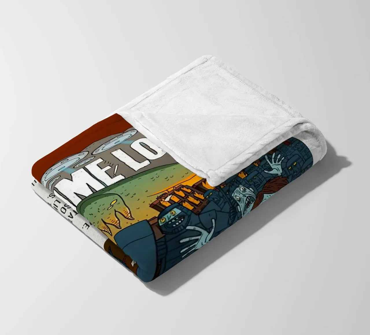 All Time Low Don't Panic coperta in pile da Roronoa7