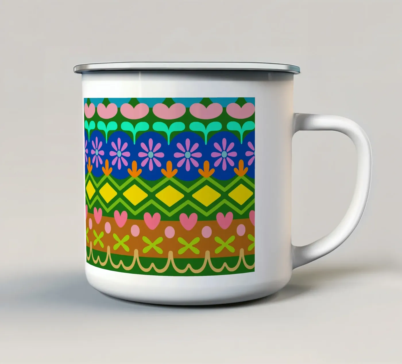 pulli enamel mug by fummelhummel