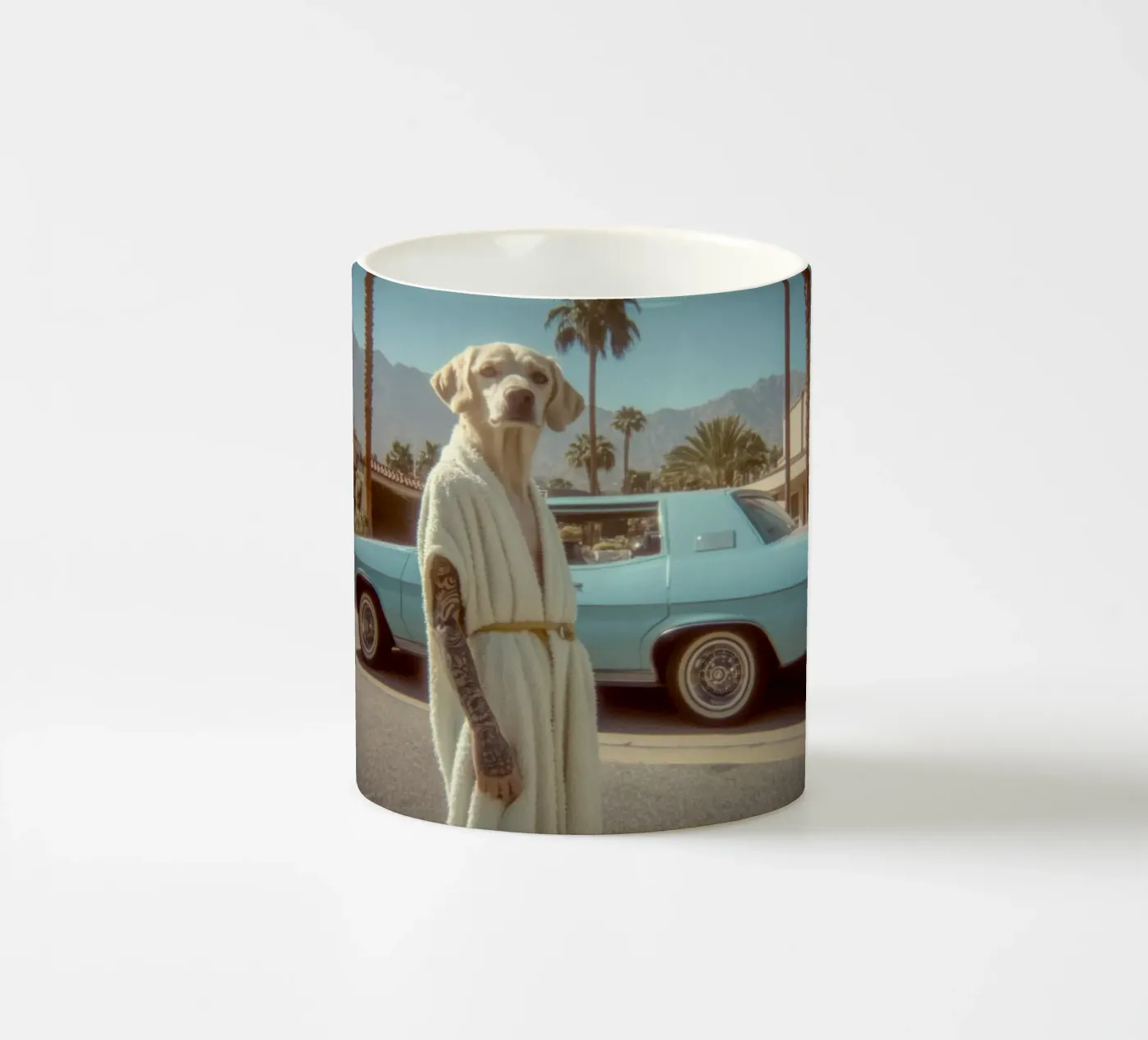 Jude ceramic mug by Affiches Chien Originales – Dogland