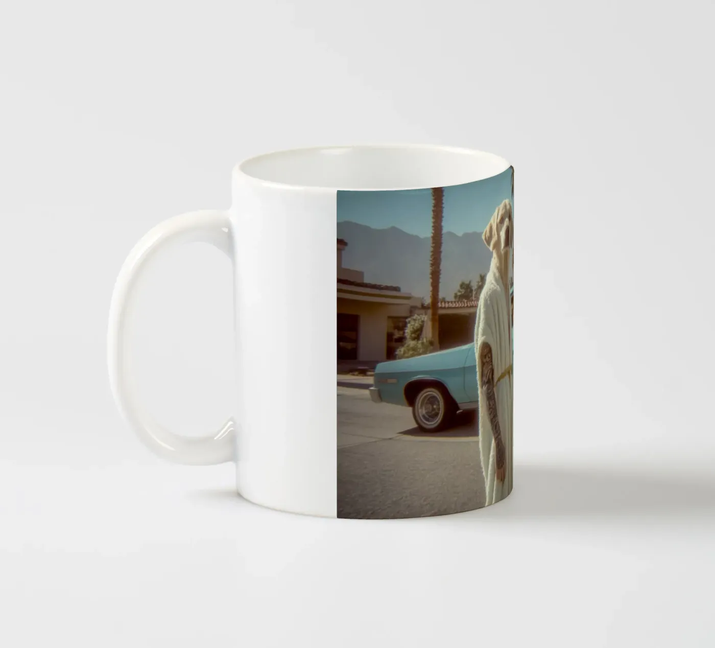 Jude ceramic mug by Affiches Chien Originales – Dogland