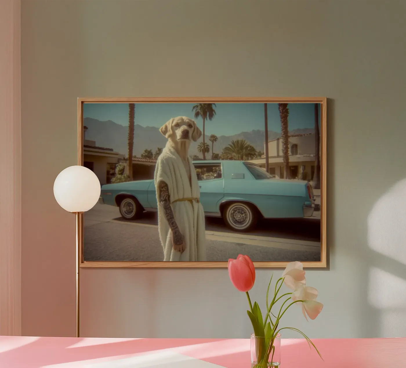 Jude forex plate by Affiches Chien Originales – Dogland