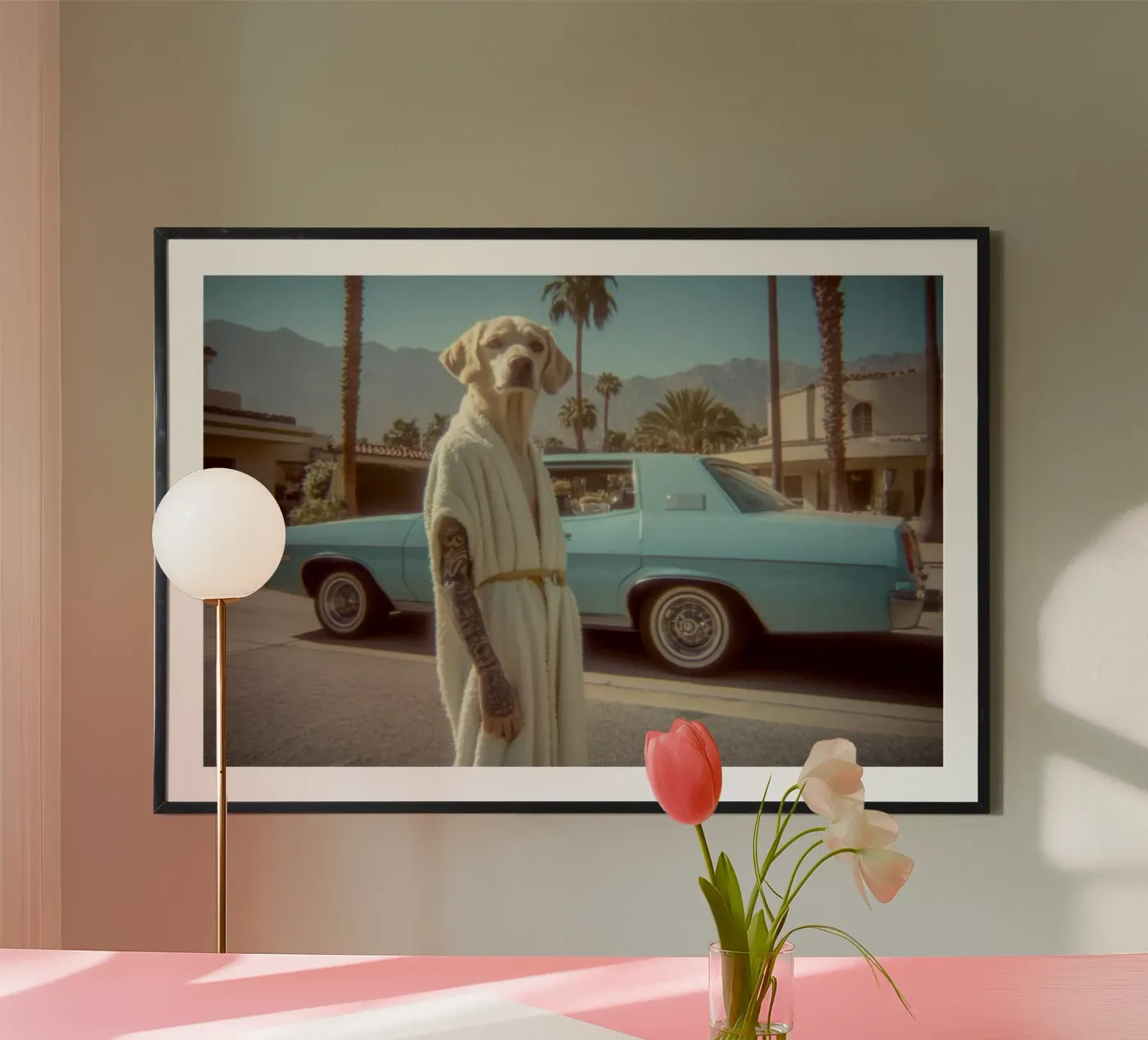 Jude poster by Affiches Chien Originales – Dogland