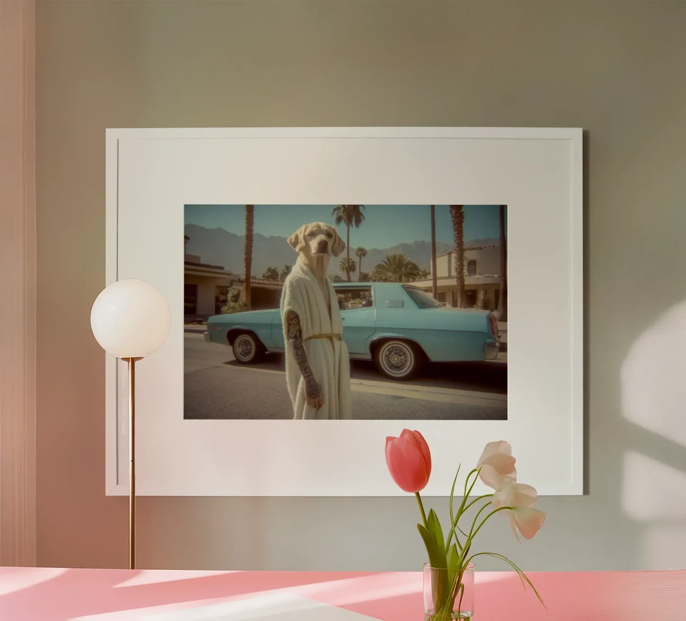 Jude poster by Affiches Chien Originales – Dogland