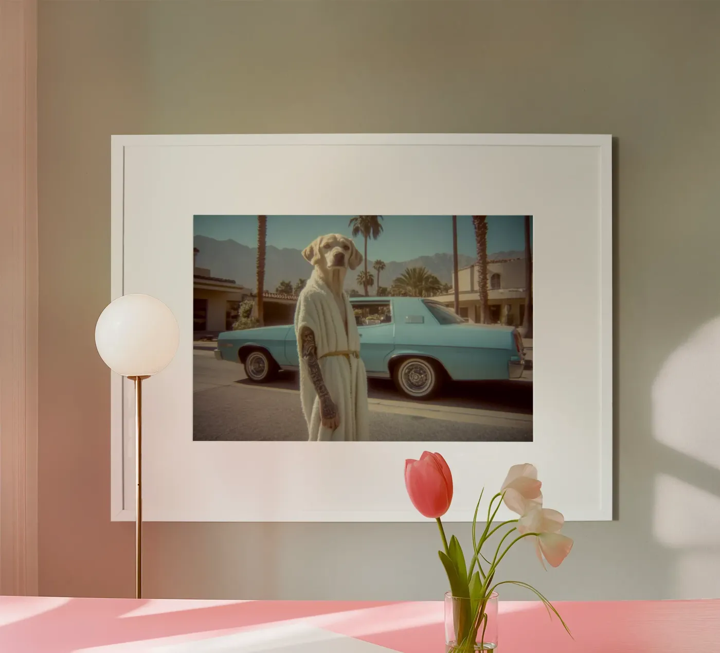 Jude poster van Affiches Chien Originales – Dogland