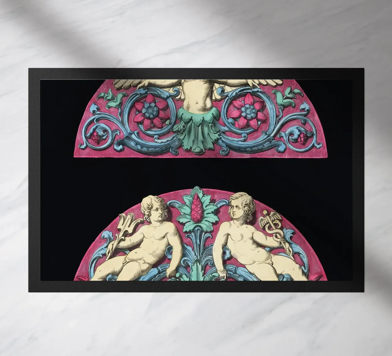 A lithograph of an architecture zerbino da vintageshop