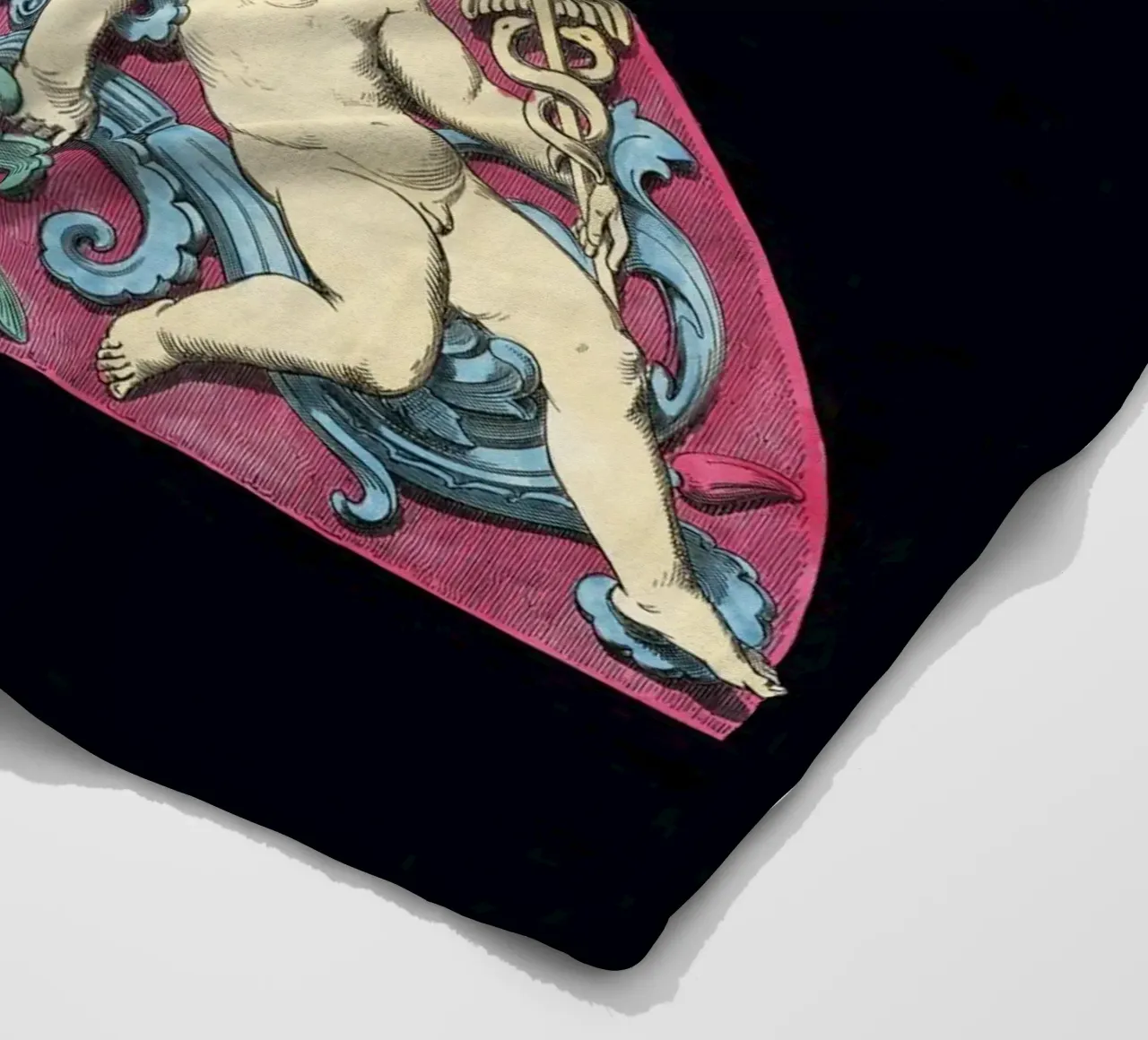 A lithograph of an architecture coperta in pile da vintageshop