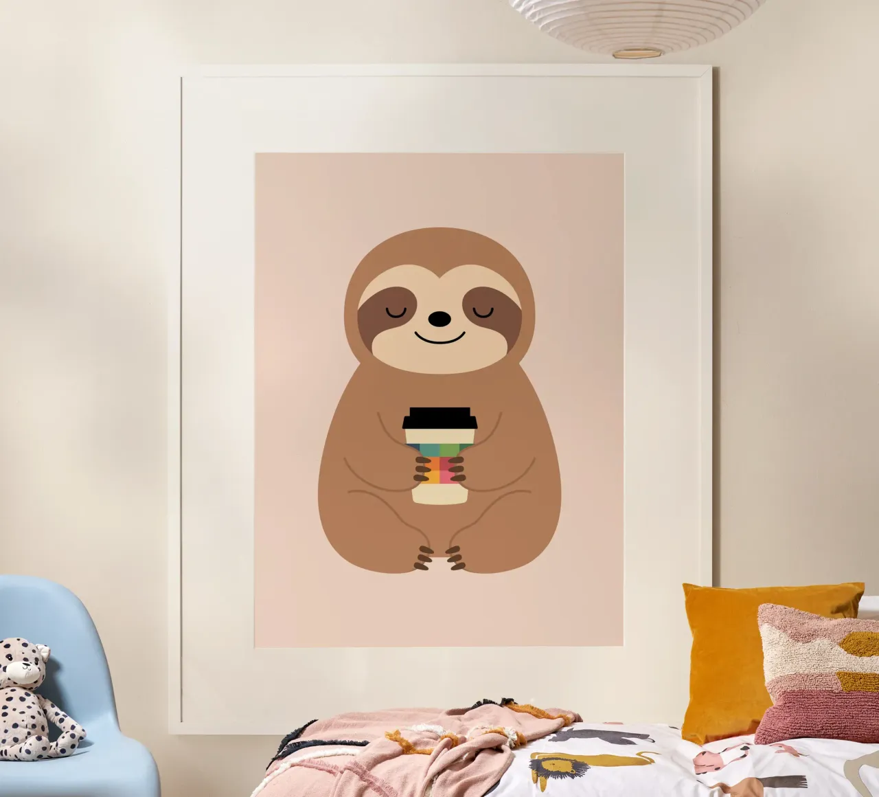 L'ora del caffè del bradipo poster da Andy Westface