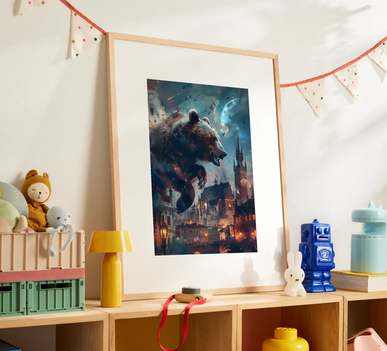 Orso di Cracovia arte mistica e fantasy poster da WILD ART