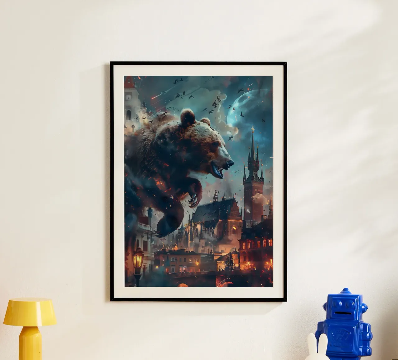 Orso di Cracovia arte mistica e fantasy poster da WILD ART