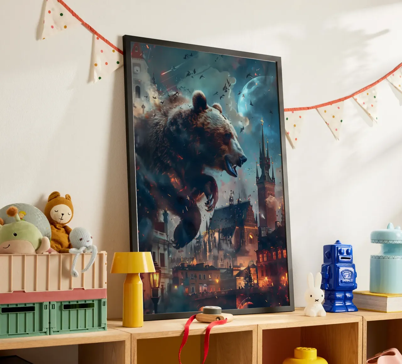 Orso di Cracovia arte mistica e fantasy poster da WILD ART