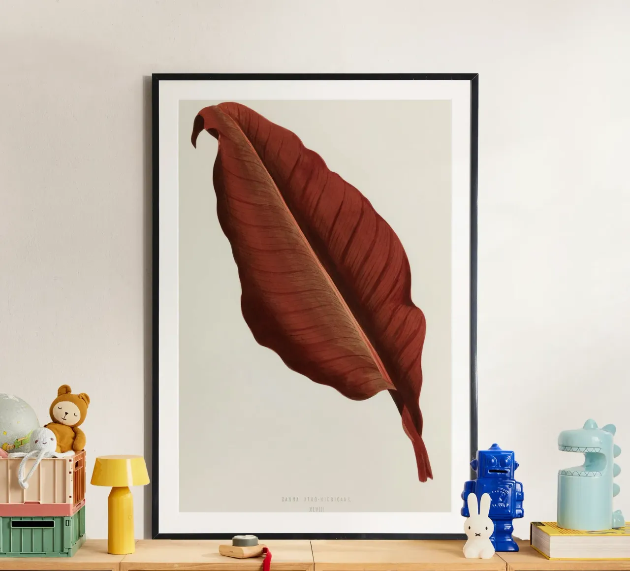 Canna - Atro Nicricans poster da vintageshop