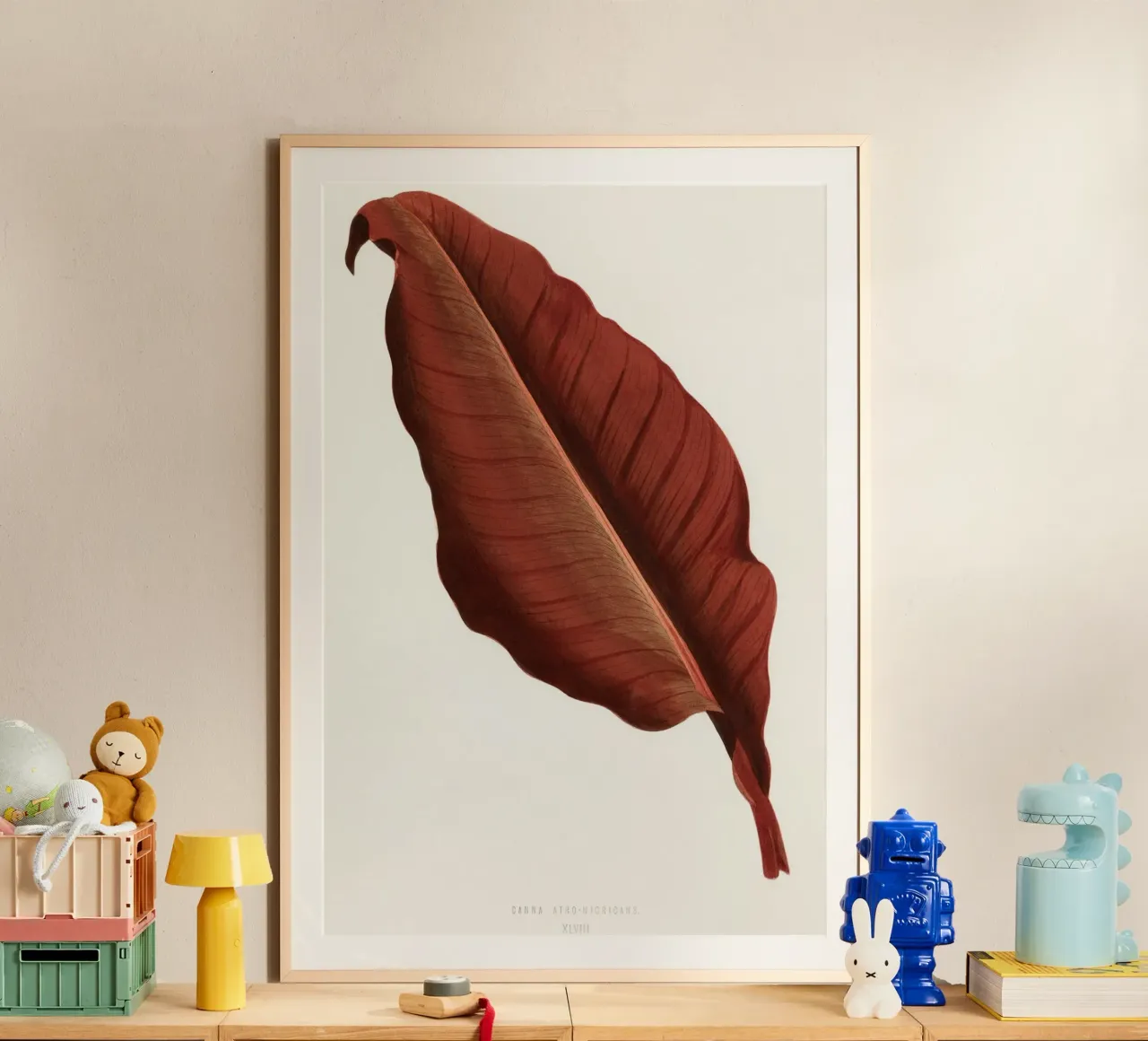 Canna - Atro Nicricans poster da vintageshop