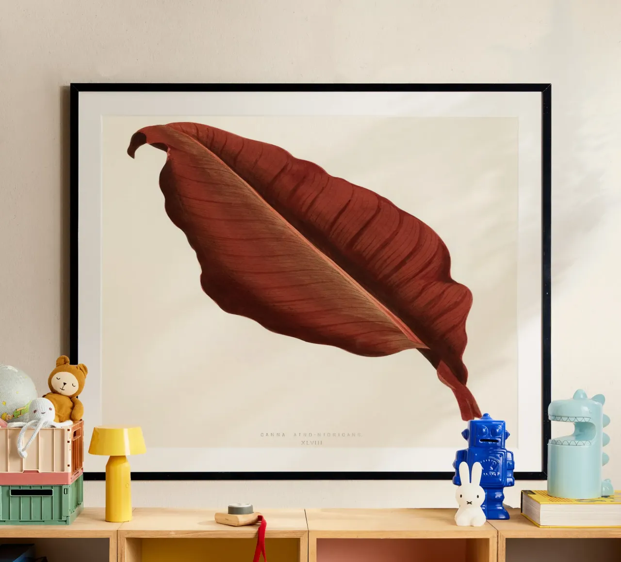Canna - Atro Nicricans poster da vintageshop