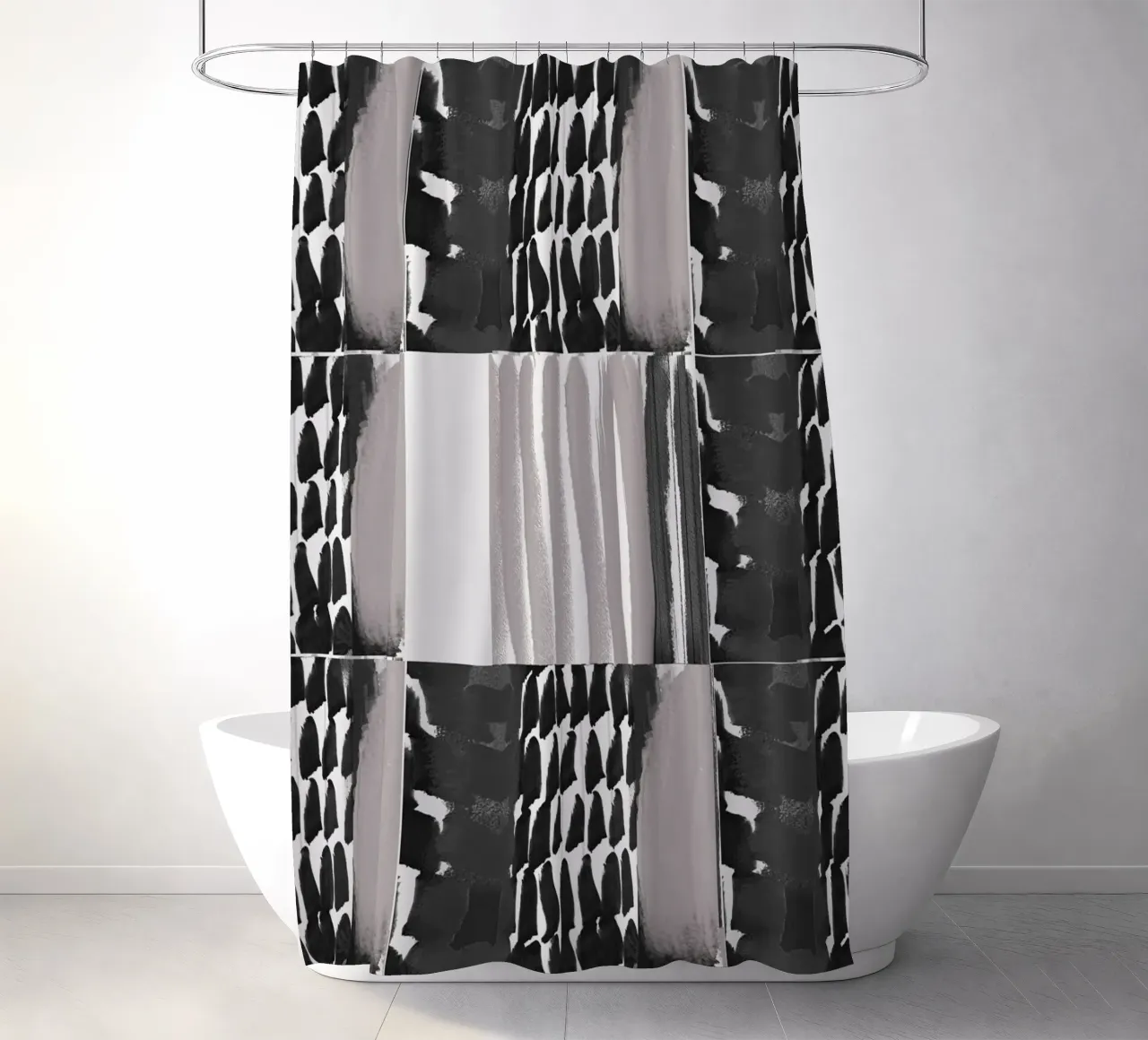 Das Gitternetz Duschvorhang von nileshkikuuchise