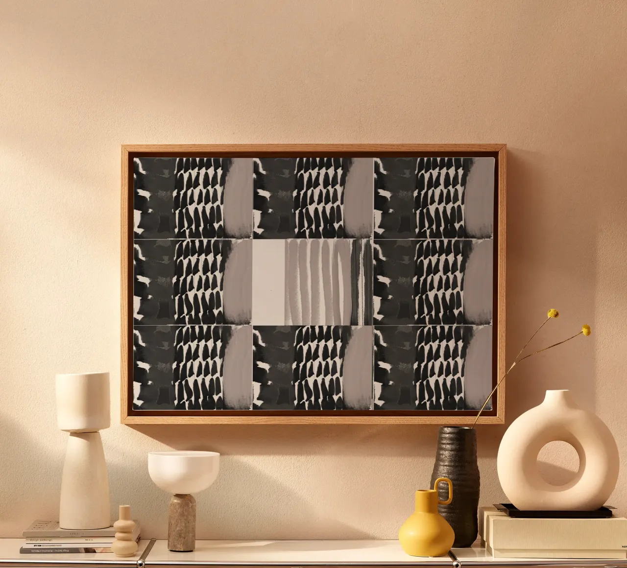 Das Gitternetz Leinwand von nileshkikuuchise