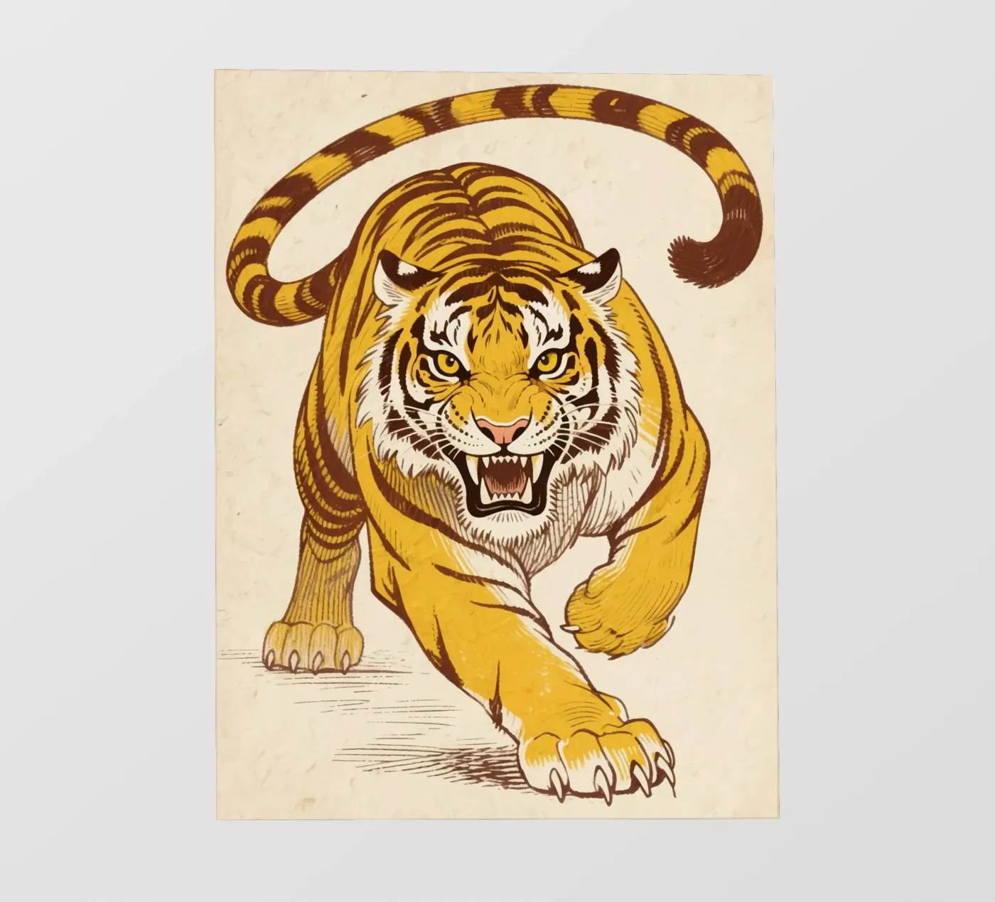 Tiger pellicola backlit da knowledge