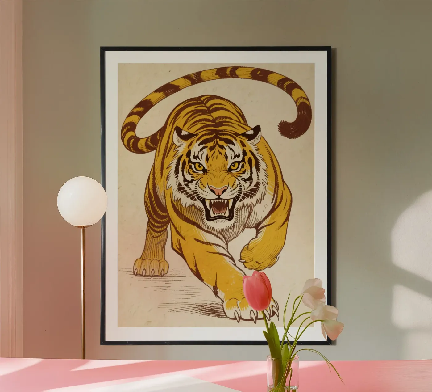 Tiger poster by knowledge