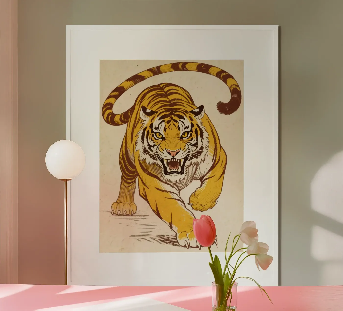 Tiger poster by knowledge
