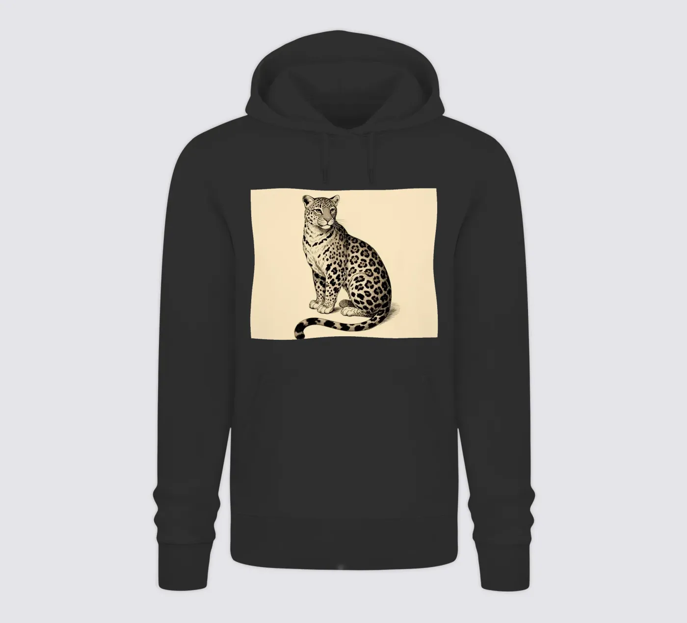Leopard sweat à capuche de knowledge
