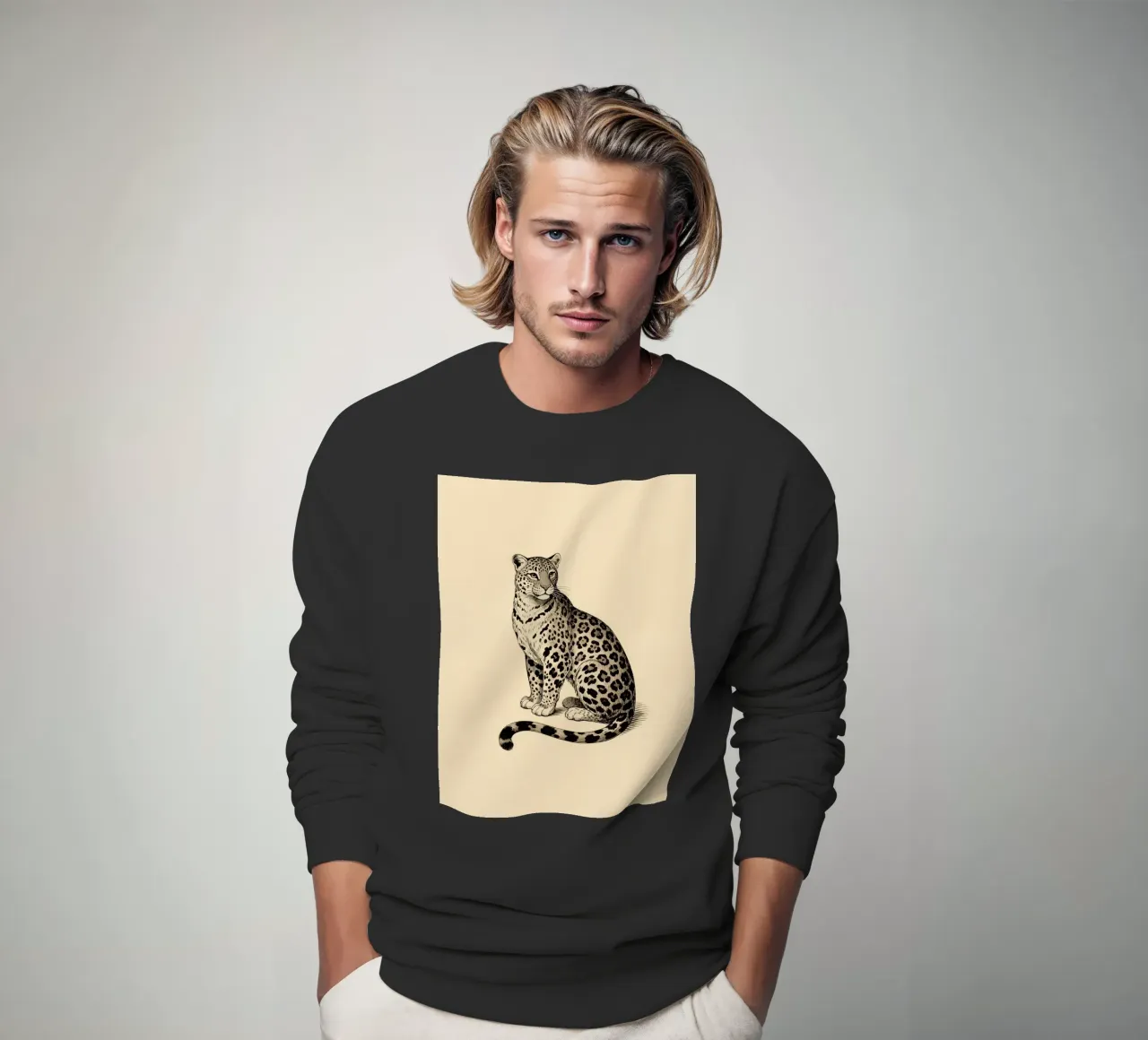 Leopardo felpa da knowledge