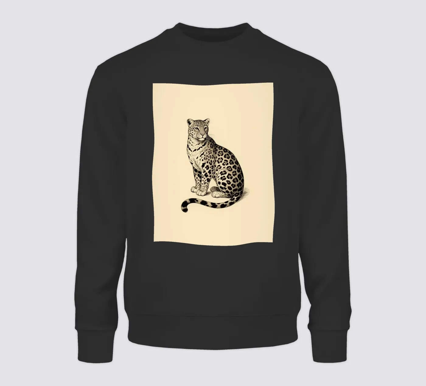 Léopard sweat de knowledge