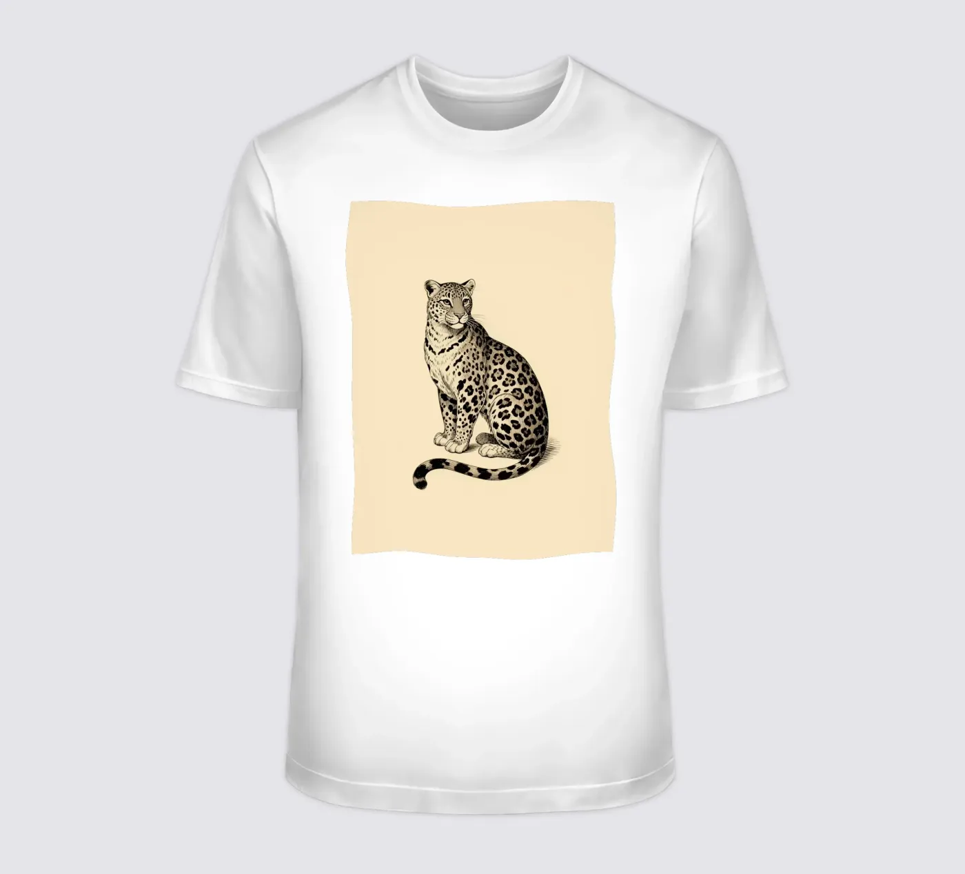 Leopard t-shirt da knowledge