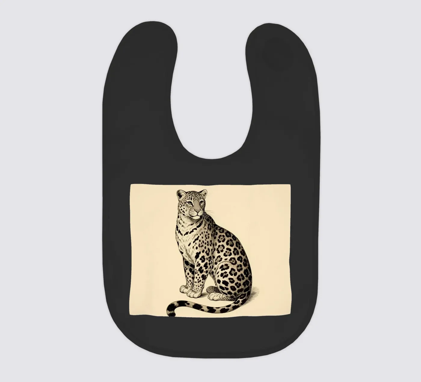 Leopard Babylätzchen von knowledge